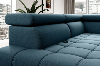 Baggio von WERSAL - Polstersofa links deep ocean