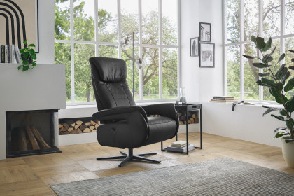 MR 376 von Musterring - Relaxsessel nero