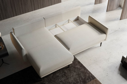 Soho-LE26 von WERSAL - Ecksofa Variante links beige