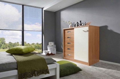 MULTIFLEX von Schlüter Möbelfabrik - Highboard DE LUXE mit Schranktiefe