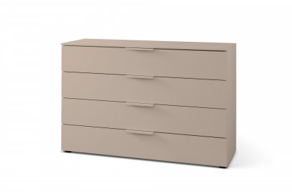Venice von set one by Musterring - Sideboard fango mit 4 Schubladen