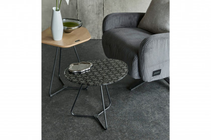 Studio Pebbles von JOOP! - Beistelltisch in Glas Cornflower black