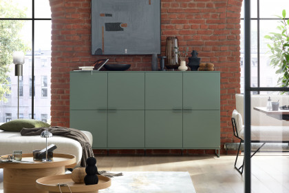 Kara-System von Musterring - Sideboard in Lack piniengrün