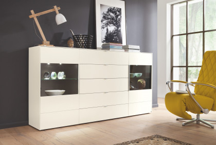 Q-Media 2.0 von Musterring - Sideboard 040 weiß