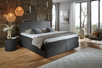Svante von Tidur - Boxspringbett anthrazit