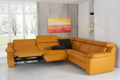 1302 von Himolla - Ledergarnitur safran