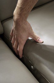 PN-EM15003 von Polinova - Ledersofa stone