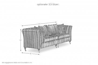 Vintage von Schröno - Einzelsofa Boulevard-Fantasy