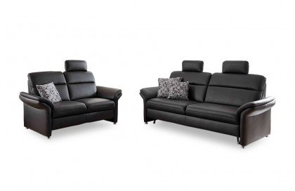 PN-EM16031 von Polinova - Ledergarnitur schwarz