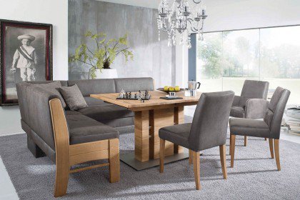 4105 Goby von K+W Formidable Home Collection - Eckbank grau