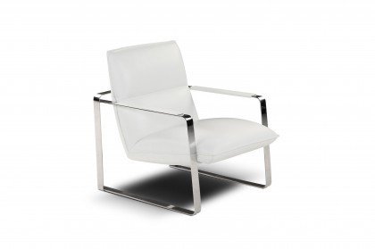 Sandy von Calia Italia - Stuhl-Sessel bianco-puro