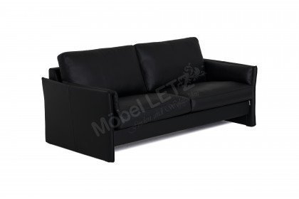 CL 810 von Erpo Polstermöbel - Ledergarnitur black