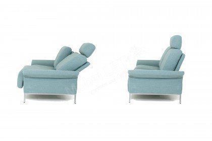 Modena-LE18 von Erpo Polstermöbel - Polstergarnitur aqua