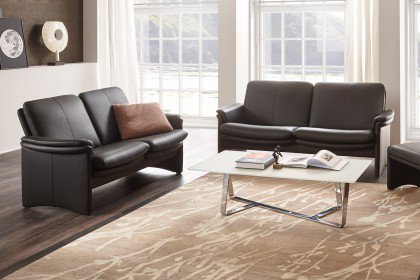 City-LE18 von Erpo Polstermöbel - Leder-Duo mocca