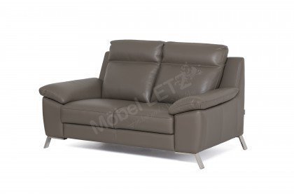 Roby von Calia Italia - Ledersofa visone