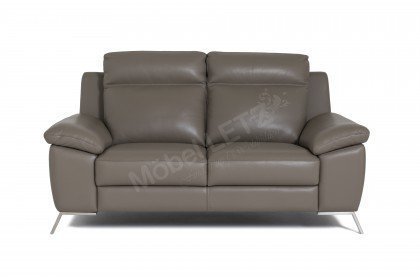 Roby von Calia Italia - Ledersofa visone
