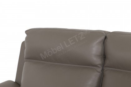 Roby von Calia Italia - Ledersofa visone