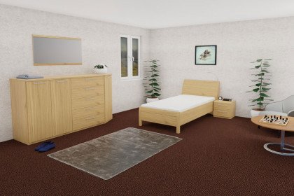 Comfort Plus von MONDO - Senioren-Schlafzimmer Einzelbett