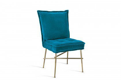 Ohlinda von Bretz - Stuhl in Enzianblau