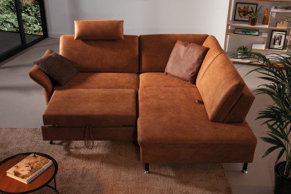 Domino-LE19 von ADA Mindful Living - Eckgarnitur rechts fawnbrown