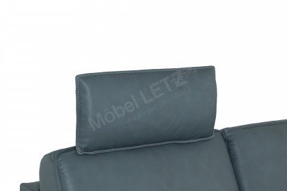 1920 von Himolla - Ledergarnitur rechts aqua