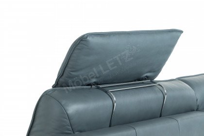 1920 von Himolla - Ledergarnitur rechts aqua