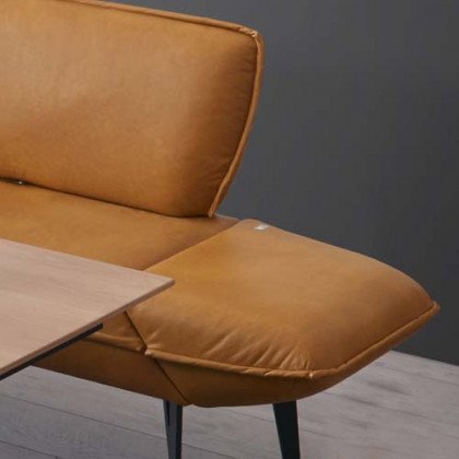 4602 Drive K+W Polstermöbel - Bank in Gelb