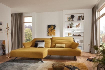 1052 von Himolla - Polstersofa Ausführung links gold