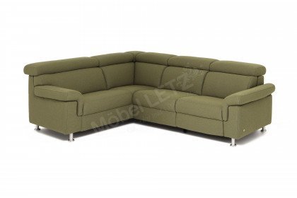 1203 von Himolla - Ecksofa Ausführung links olive