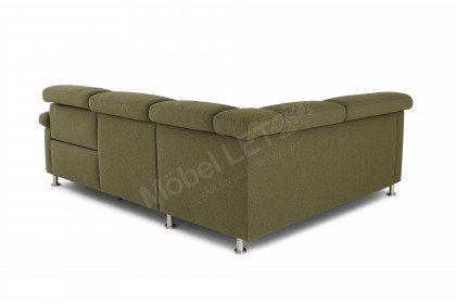 1203 von Himolla - Ecksofa Ausführung links olive