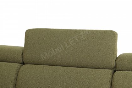 1203 von Himolla - Ecksofa Ausführung links olive