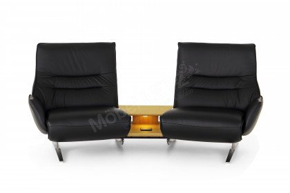 4905 von Himolla - Trapez-Sofa espresso