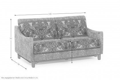 Ancona von Schröno - Polster-Duo grau-braun