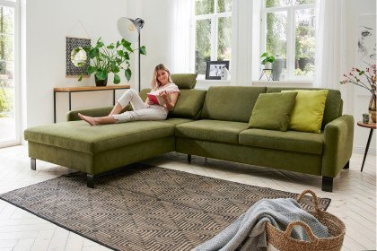 Domino von ADA Mindful Living - Eckgarnitur links pale-green