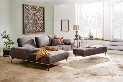 16555 Run von Willi Schillig - Ecksofa Ausführung links mocca