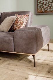 16555 Run von Willi Schillig - Ecksofa Ausführung links mocca