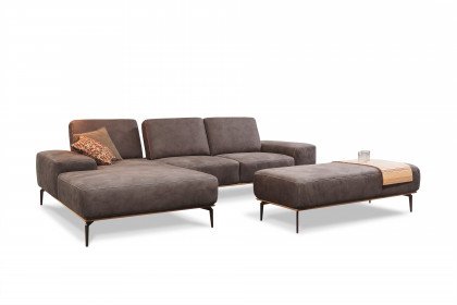 16555 Run von Willi Schillig - Ecksofa Ausführung links mocca