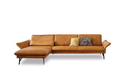 1928 von Himolla - Ledersofa Ausführung links mais