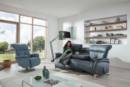 4708 von Himolla - Trapezsofa azuro