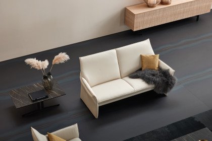 9065 von Himolla - Ledergarnitur perle