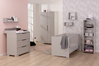 Anouk von Transland® - Babyzimmer: Schrank, Wickeltisch, Bett + Umbauseiten