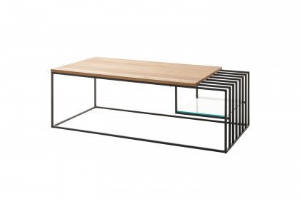 Juba von A Better Place - Couchtisch Eiche massiv/ Metall