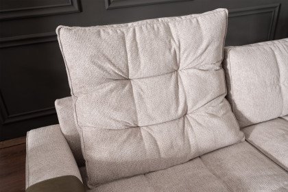 Silvano von ADA Mindful Living - Eckgarnitur rechts stone-grey