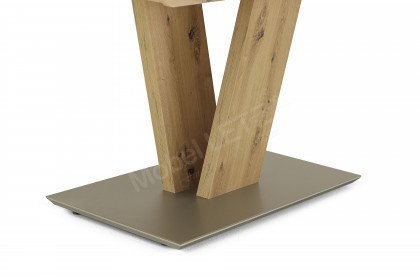 Step Two von K+W Polstermöbel - Eckbank mit Kufen in Edelstahloptik