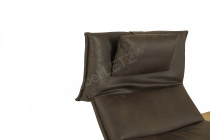 KOINOR Edit 2 - Ledersofa schoko
