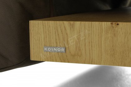 KOINOR Edit 2 - Ledersofa schoko