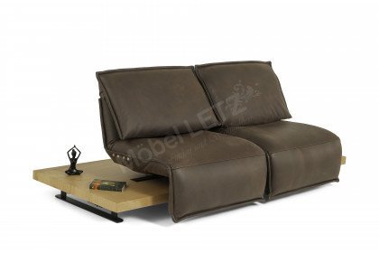 KOINOR Edit 2 - Ledersofa schoko