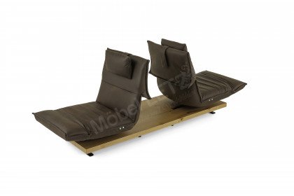 KOINOR Edit 2 - Ledersofa schoko