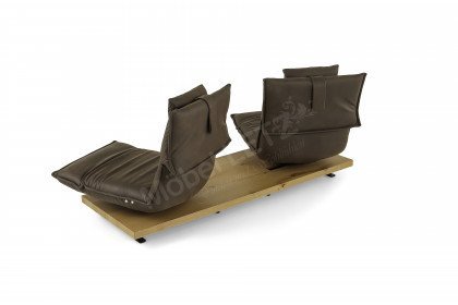 KOINOR Edit 2 - Ledersofa schoko