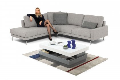 hülsta sofa hs.450 Polstersofa | grau - Letz Online-Shop Möbel Ihr